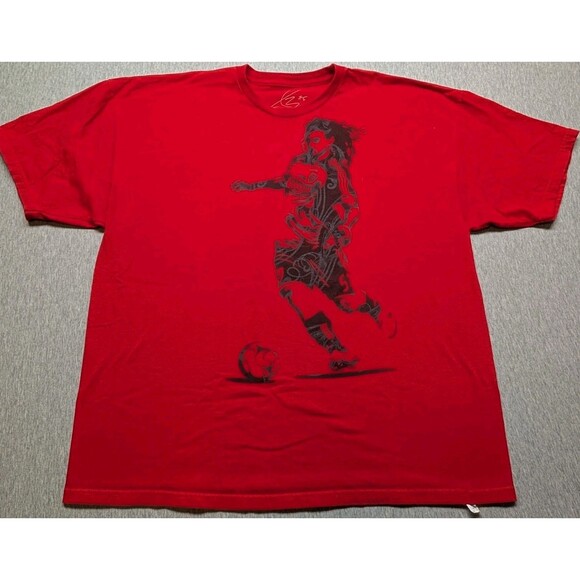 Kyle Beckerman Real Salt Lake #5 shirt Men's XXL Platinum By Alstyle - Picture 1 of 9